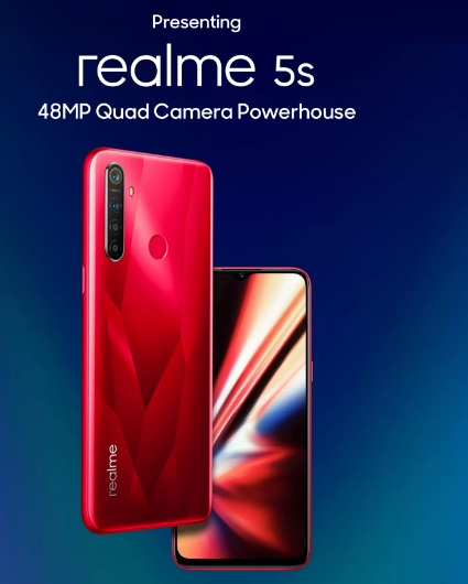 realme 5s flipkart red